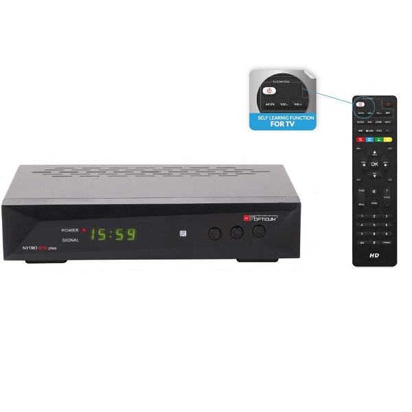 Digitalni zemaljski prijemnik DVB-T2 H.265 HEVC HD Nytro Box Plus,novo
