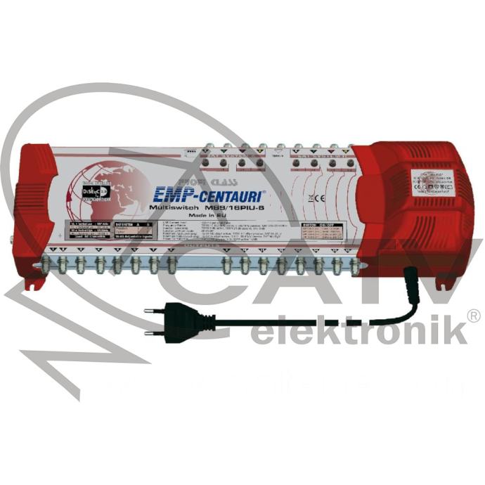 Multiswitch EMP Profi-Line 13/16 - 13 Entradas, 16 Salidas, Para Satélites