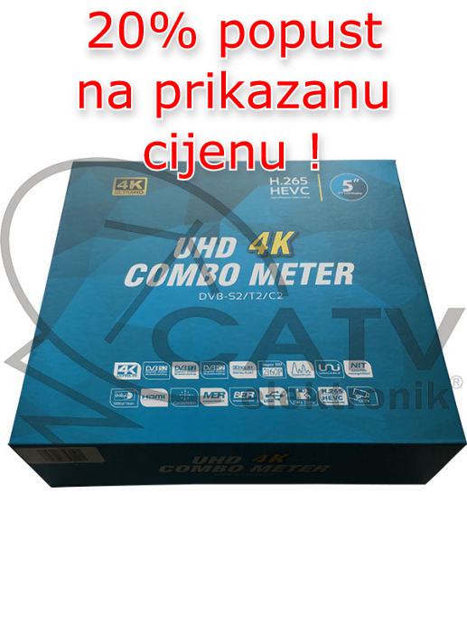 MJERNI INSTRUMENT - COMBO UHD 4K HW7280 HEVC-DVB-S/S2-DVB-T/T2-C
