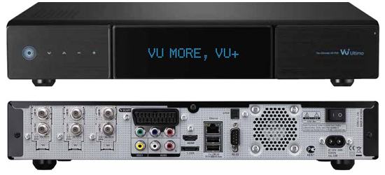 Vu+ ULTIMO 1x DVB-S2 1x DVB-C/T twin tuner