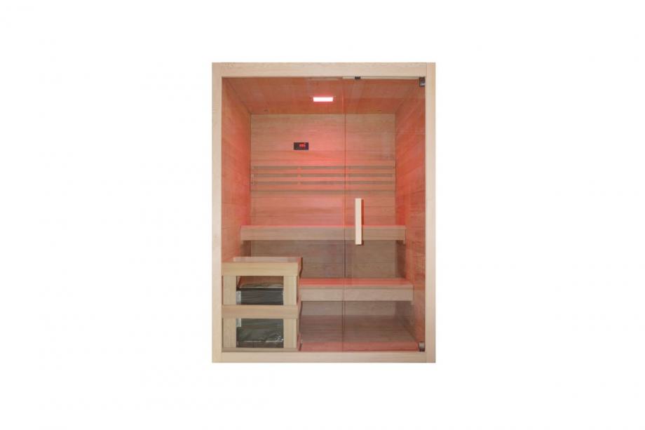 Finska sauna – STANDARD 1500 x 1300 x 2005 mm