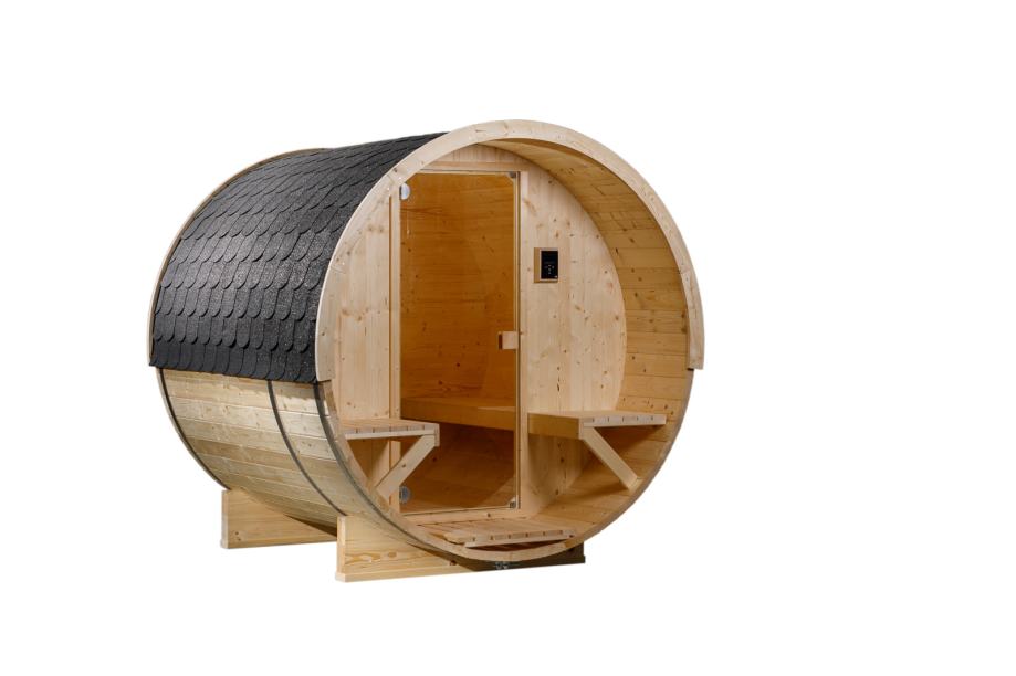 Hanscraft bačva sauna za 4 osobe 210cm