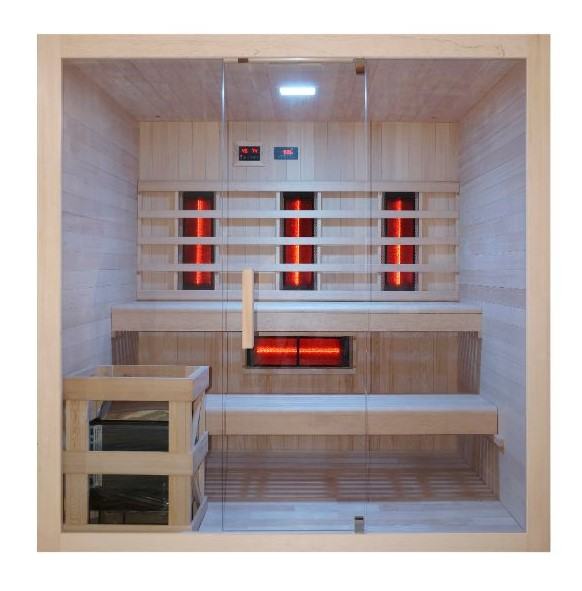 Kombinirana sauna Finska + Infra Full spectrum 200 x 150 x 200