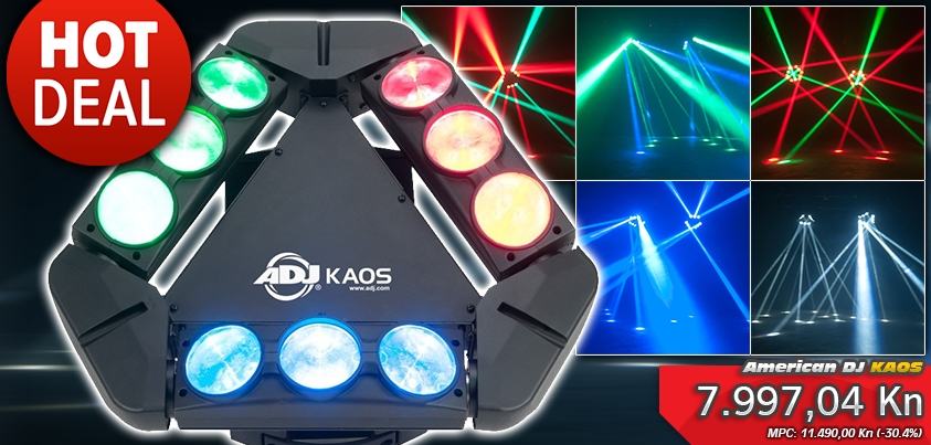 American DJ Kaos LED rasvjeta