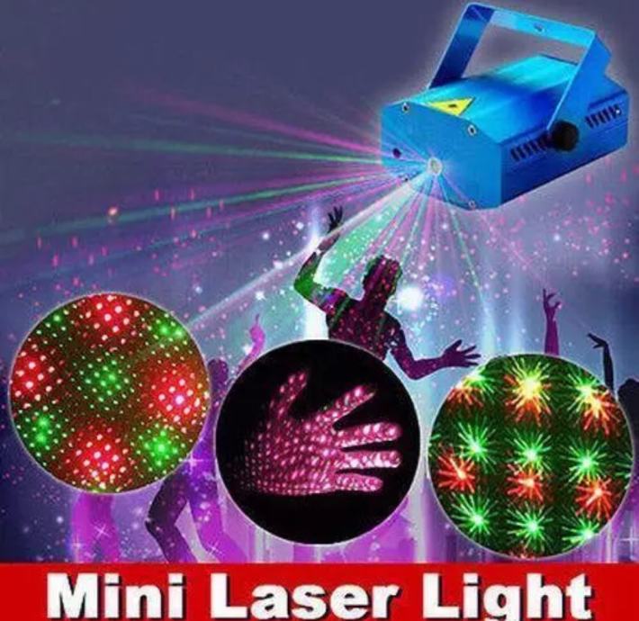 Laser party - dvije zrake
