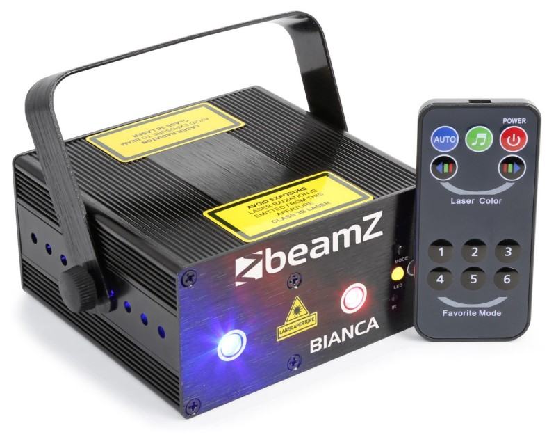 Tronios BEAMZ Bianca Double Laser 330mW RGB Gobo IRC