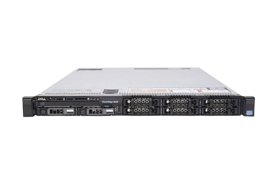 Dell R620 1u server/ 2 x Xeon Deca-core E5-2670 v2/ 32 gb / NO HDD/ H7