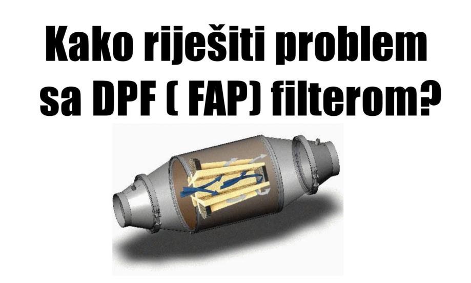 Servis za DPF i FAP filtere / najpovoljnije rješenje /