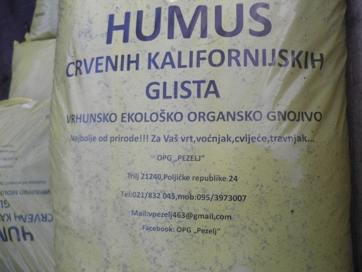 Humus,visokokvalitetno organsko gnojivo,Trilj-OPG Pezelj
