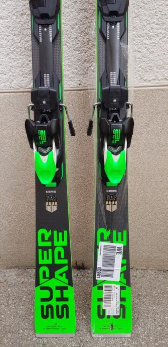 Skis HEAD Supershape I.Rally 163 Cm + Fixations PRX 12 - Occasion Ex-location, Profil Rocker