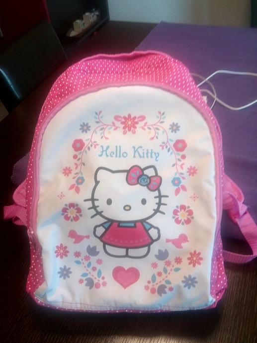 Ruksak torba Hello Kitty+gratis mali ruksak