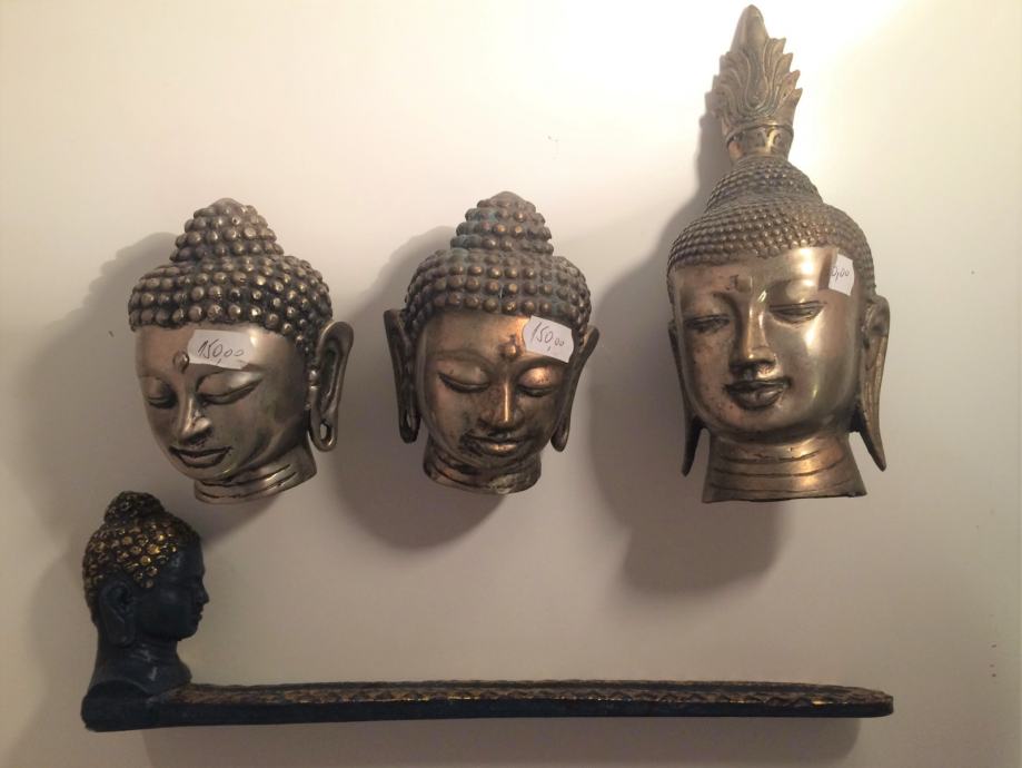 Mala skulptura Budha (3 komada)