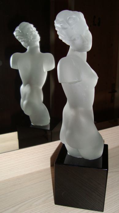 Skulptura Venera Miloska kristal