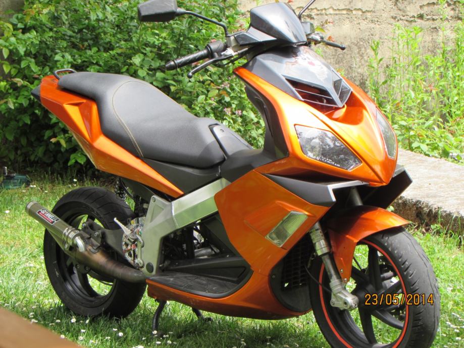 Derbi Moto Gp 50 Cc Exhaust TURBOKIT TK GP Low Passage For APRILIA