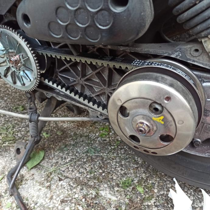 Uitlaatflens pm tuning pm55, pm59, pm84 piaggio lc 2 takt maxi