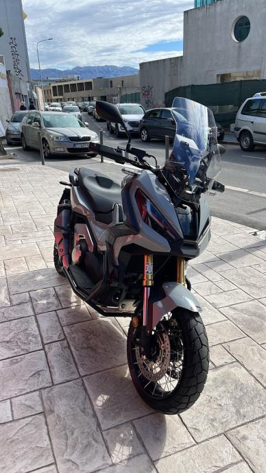 Paramani Per Moto Honda XADV 750 2017-2020 - Protezione Antivento In ABS, Nero - Foto 2