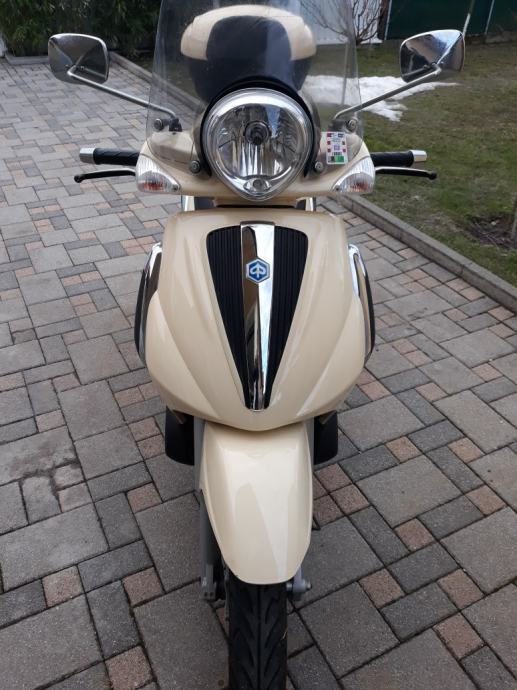 Rétroviseur Gauche Compatible Piaggio Beverly 250 IE E3 (M288) 2008 - V PARTS Neuf