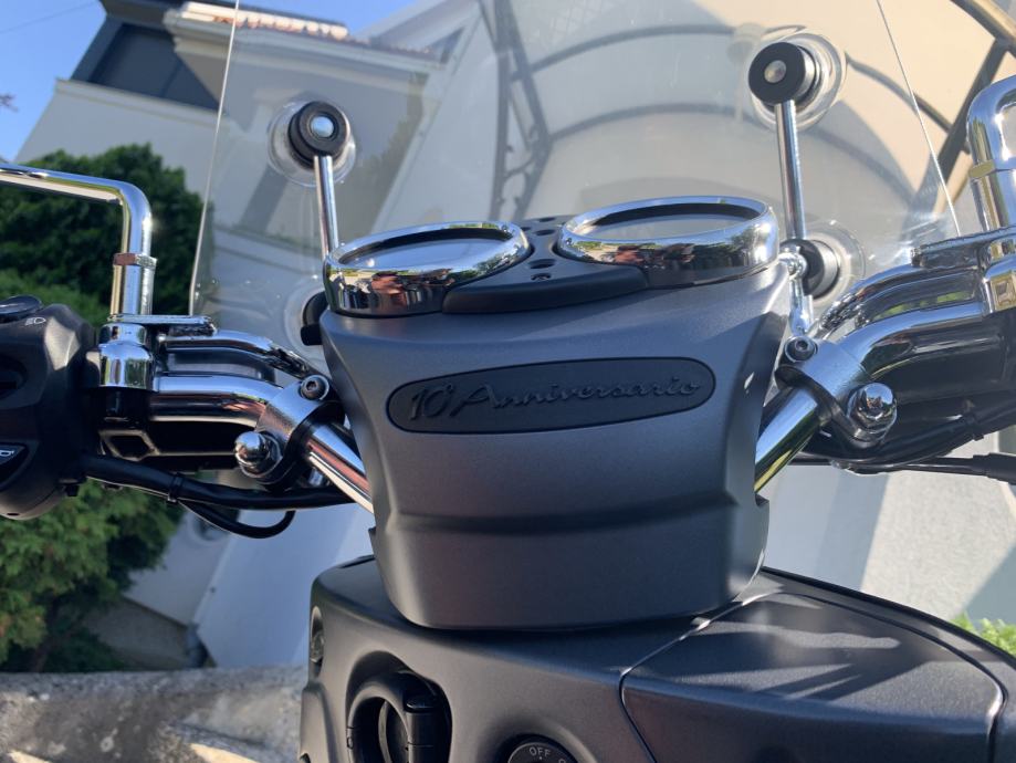 Yerbay Pastiglie Freno Anteriore/Posteriore Per PIAGGIO Beverly Cruiser 500 IE (2007-2011) E Beverly 500 IE (2012) - Semimetalliche
