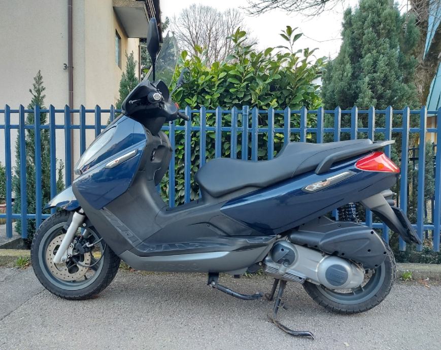 X7 125 Piaggio X7 250 Scheda Tecnica Exhaust Piaggio X7 2009 X7