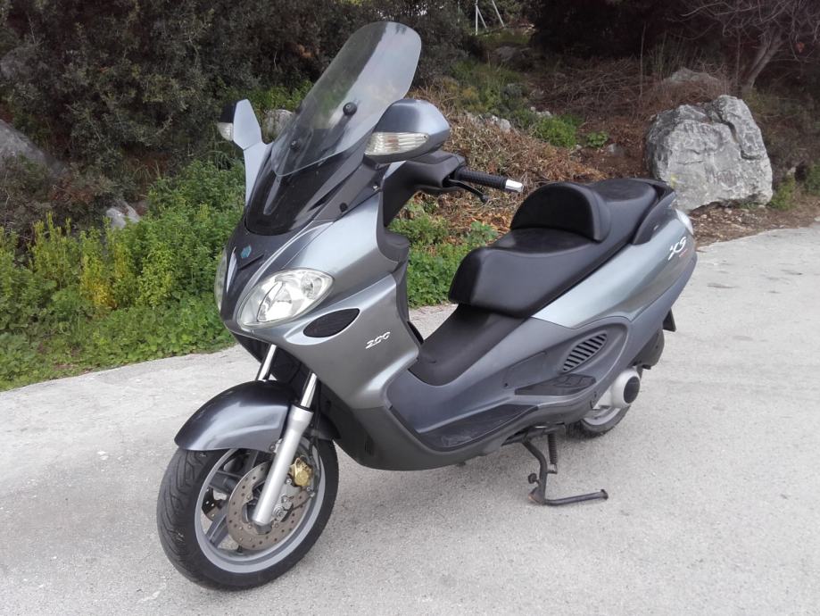 Cyleto Bremsbeläge Hinten – Für Piaggio X9 200 / 250 (2000-2004), Halbmetallisch, 54 X 51 Mm