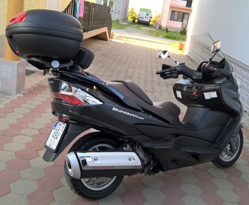 Copri Sella Impermeabile Per Suzuki Burgman AN 400 2009 - Taglia XL, Poliestere, Coulisse Elastica