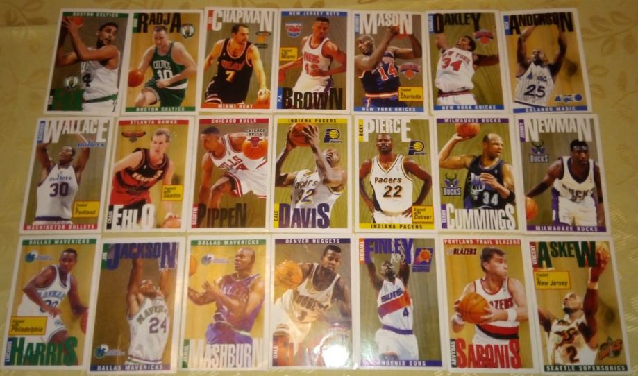 21 Sličica Panini-NBA-'96/'97