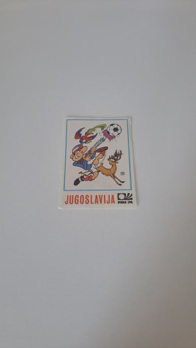 288. Sličica Minhen 1974 PANINI - Karikatura Jugoslavija