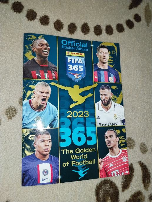 Album - FIFA 365 The golden World of football, 2023. , Panini (A)
