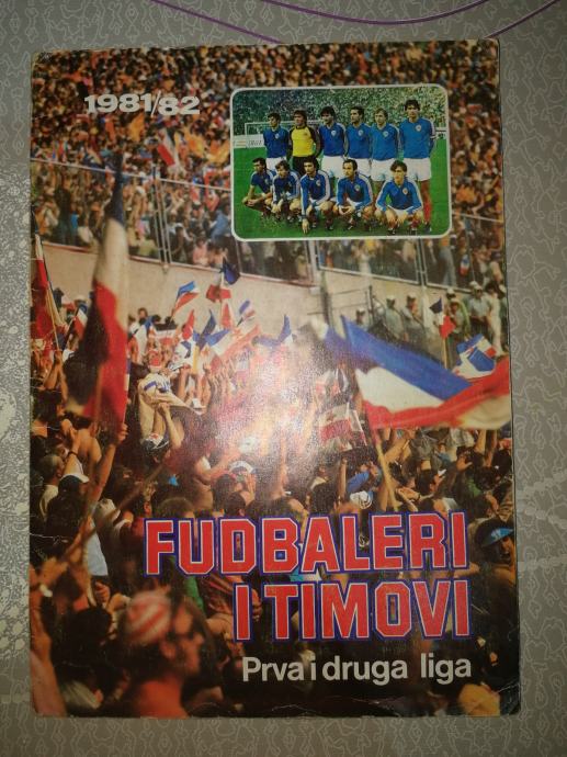 album fudbaleri i timovi 1981.-82.