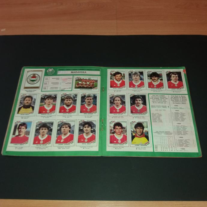 Album za sličice Mexico 86 PANINI