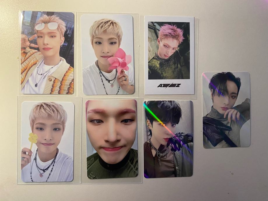 Set Da 55 Photocard ATEEZ Lomo – Kpop, Dimensioni 5,5x8,5cm, Alta Qualità, Regalo Per Fan