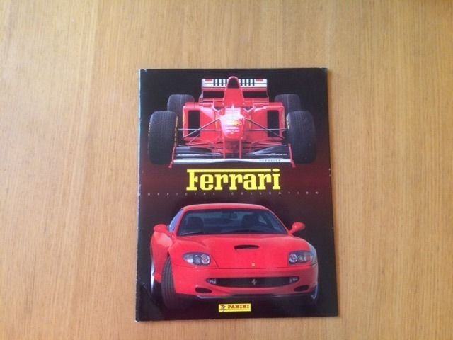 Ferrari Panini 1997.g prazan album + set sličica MINT