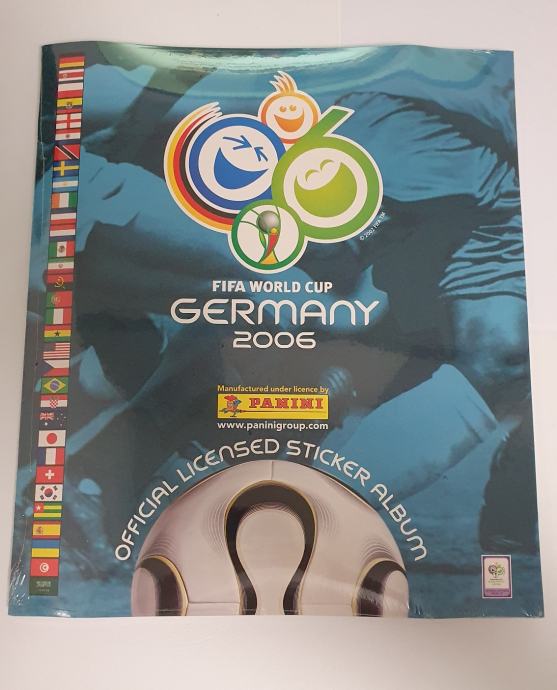 Germany 2006 World Cup Panini PUN album i set svih sličica!