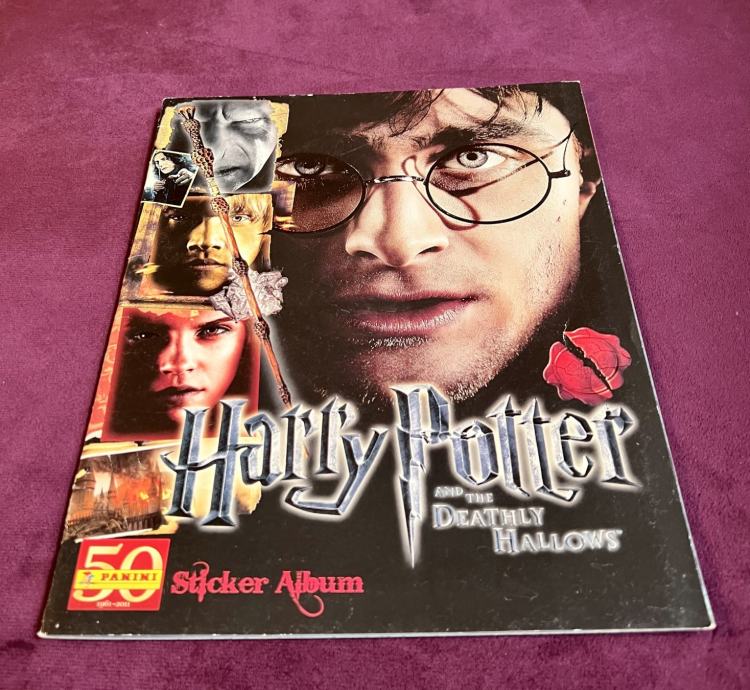 Harry Potter and Deathly Hallows Panini prazan album