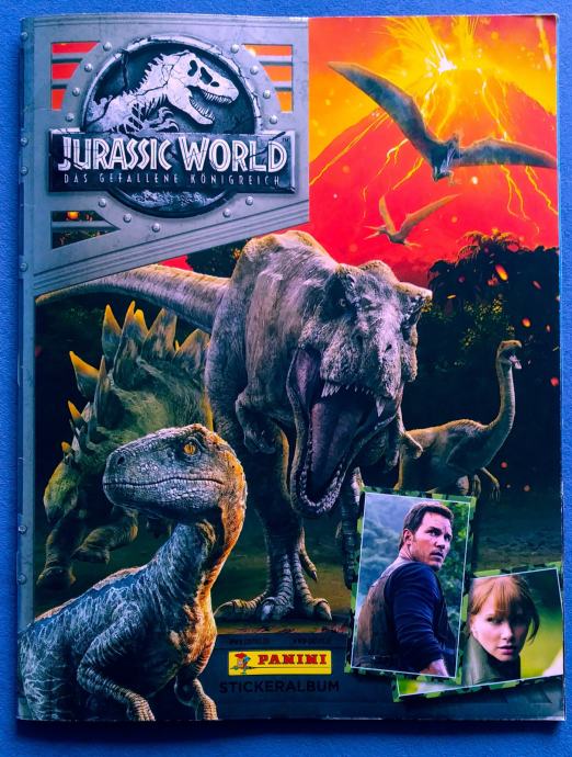 Jurassic World: Fallen Kingdom Panini album