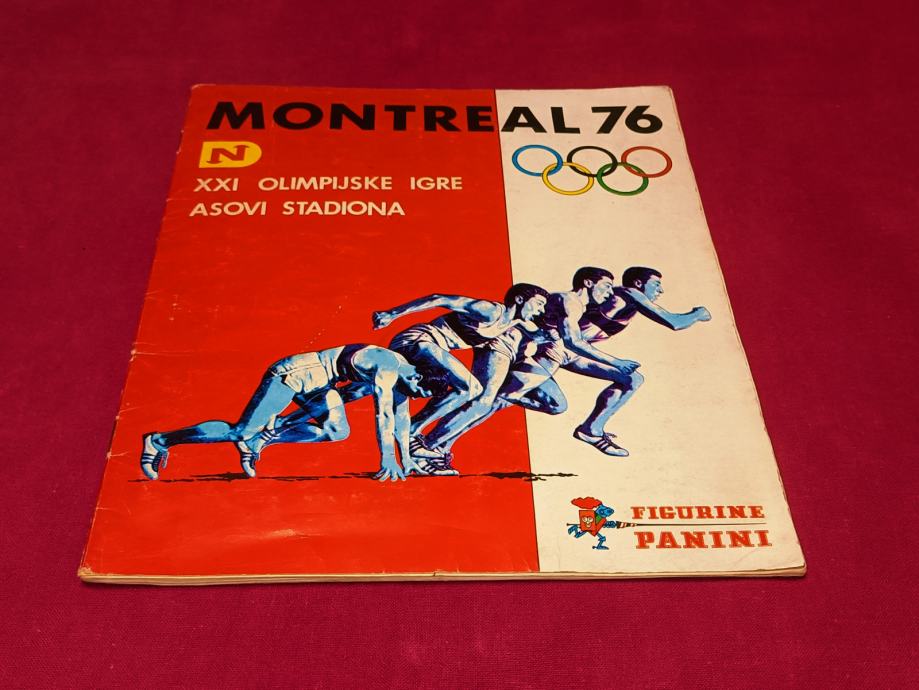 Montreal 76 panini - kompletno popunjen