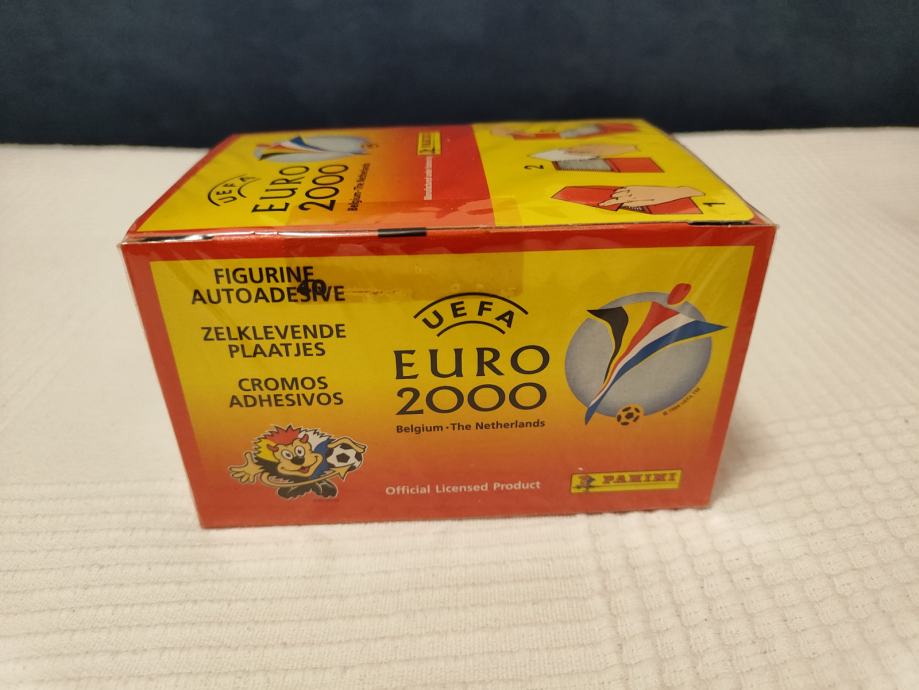PANINI EURO 2000 - box (100 paketića) - perfektno stanje, zapakirano!