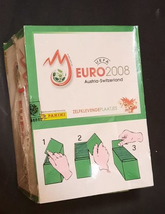 Panini Euro 2008 zapakirana kutija box