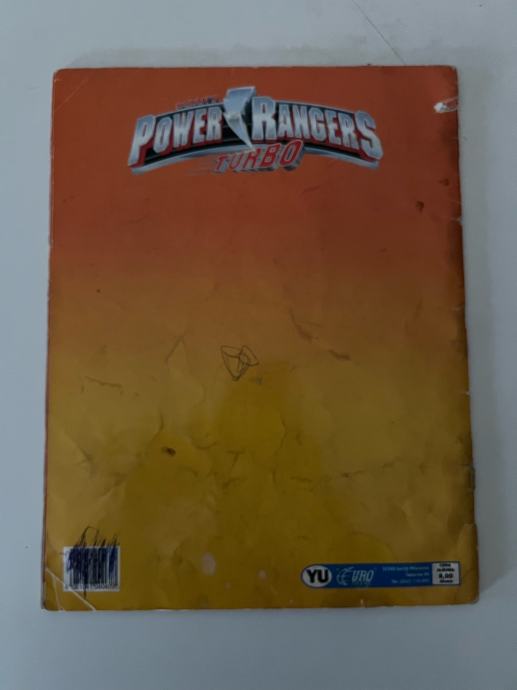 Power Rangers album sa sličicama