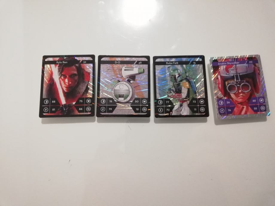 Star Wars kartice