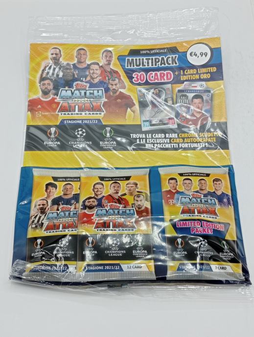 TOPPS MATCH ATTAX MULTIPACK C.L. SEZONA 2021/2022