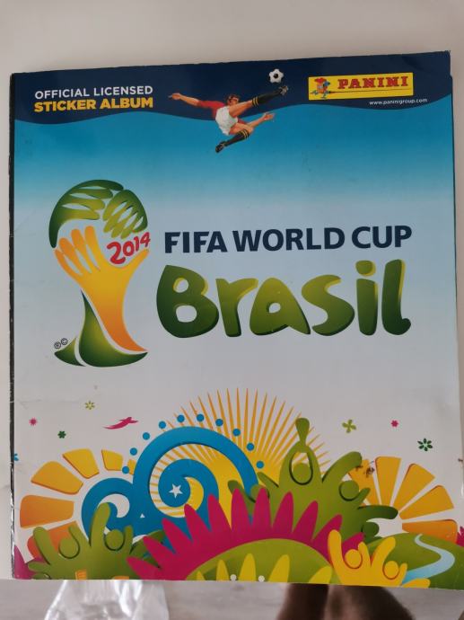 World cup brasil 2014 panini popunjen album
