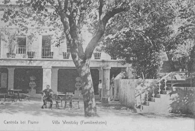 Cantrida bei Fiume, Villa Wenitzky
