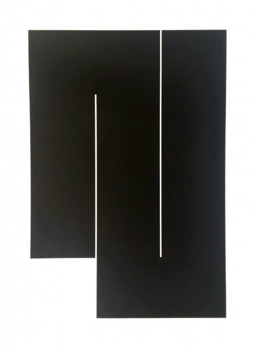 Julije Knifer "Meandar 2" svilotisak serigrafija 70x50cm