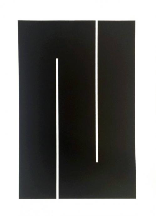 Julije Knifer "Meandar" svilotisak serigrafija 70x50cm