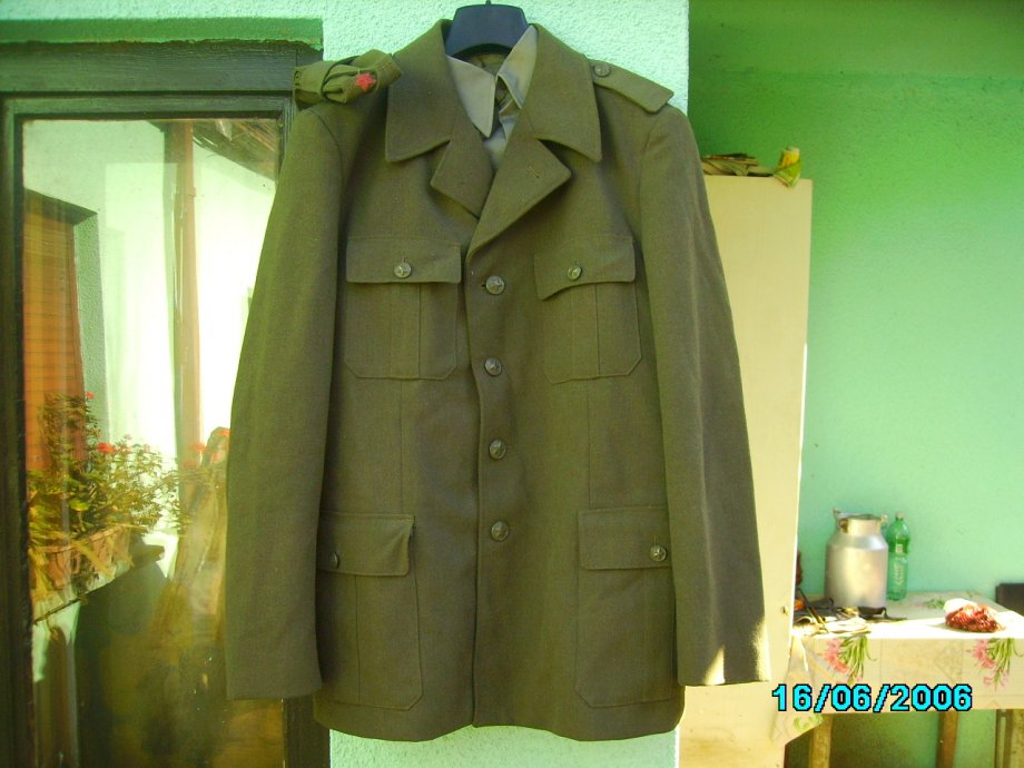 Kompletna JNA uniforma za vojnika
