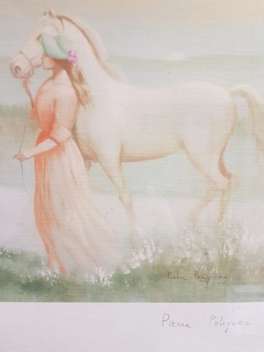 Pierre Polignac - djevojka s konjem
