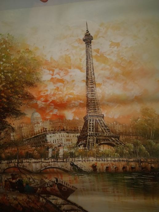 Slika Pariza na platnu