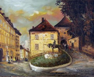 Slike Zagreba ak.slikar Ferko