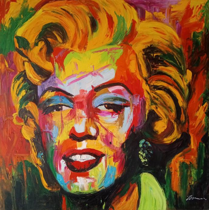 Umjetnička slika Marilyn Monroe